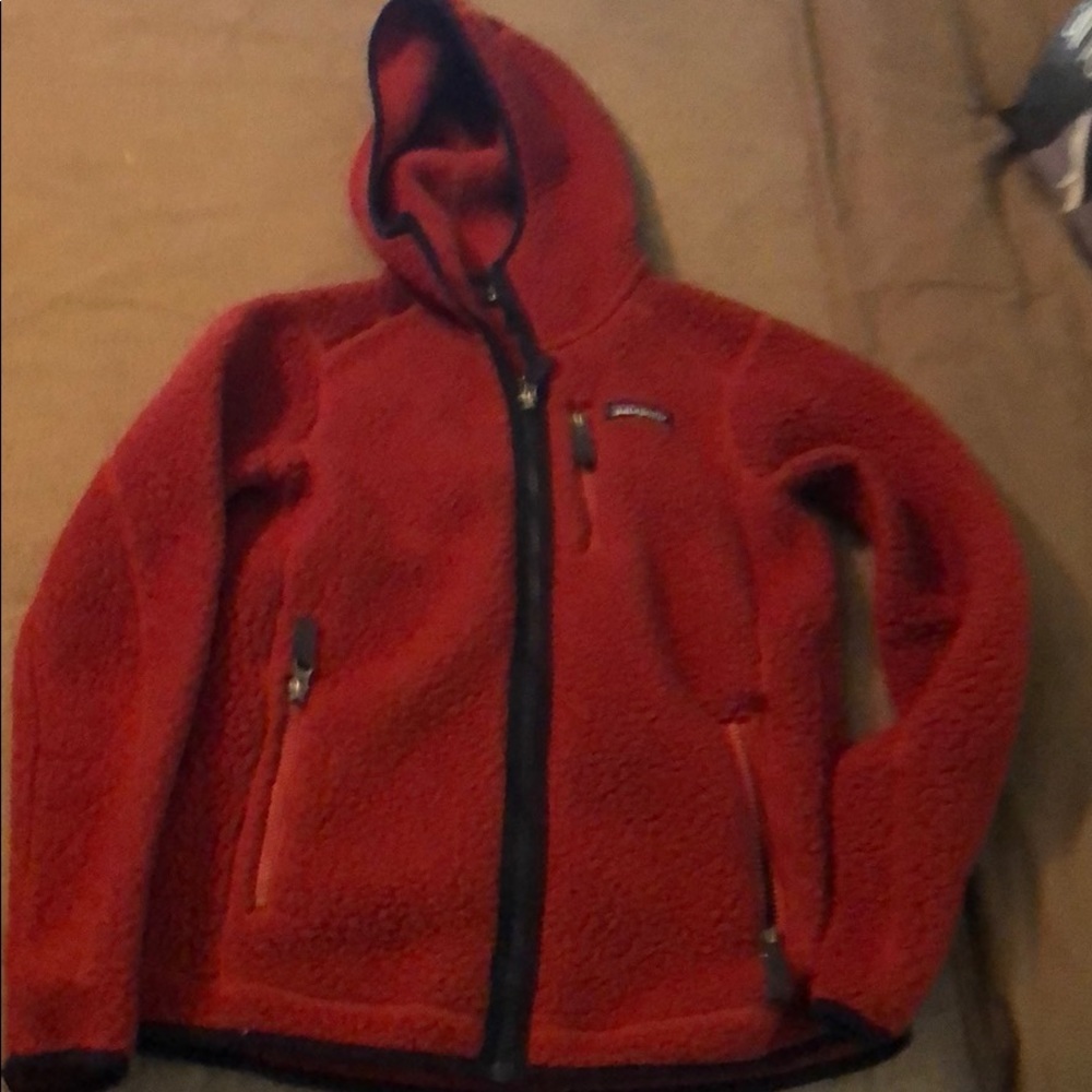 Patagonia women’s retro pile hoodie fleece